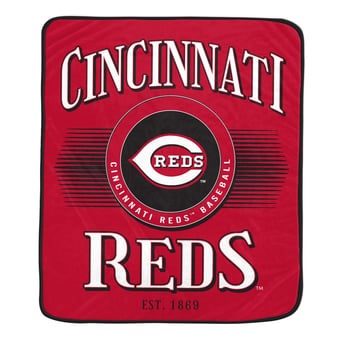 "Pegasus Cincinnati Reds Spotlight Arch 60"" x 70"" Ultra Soft Throw Blanket"
