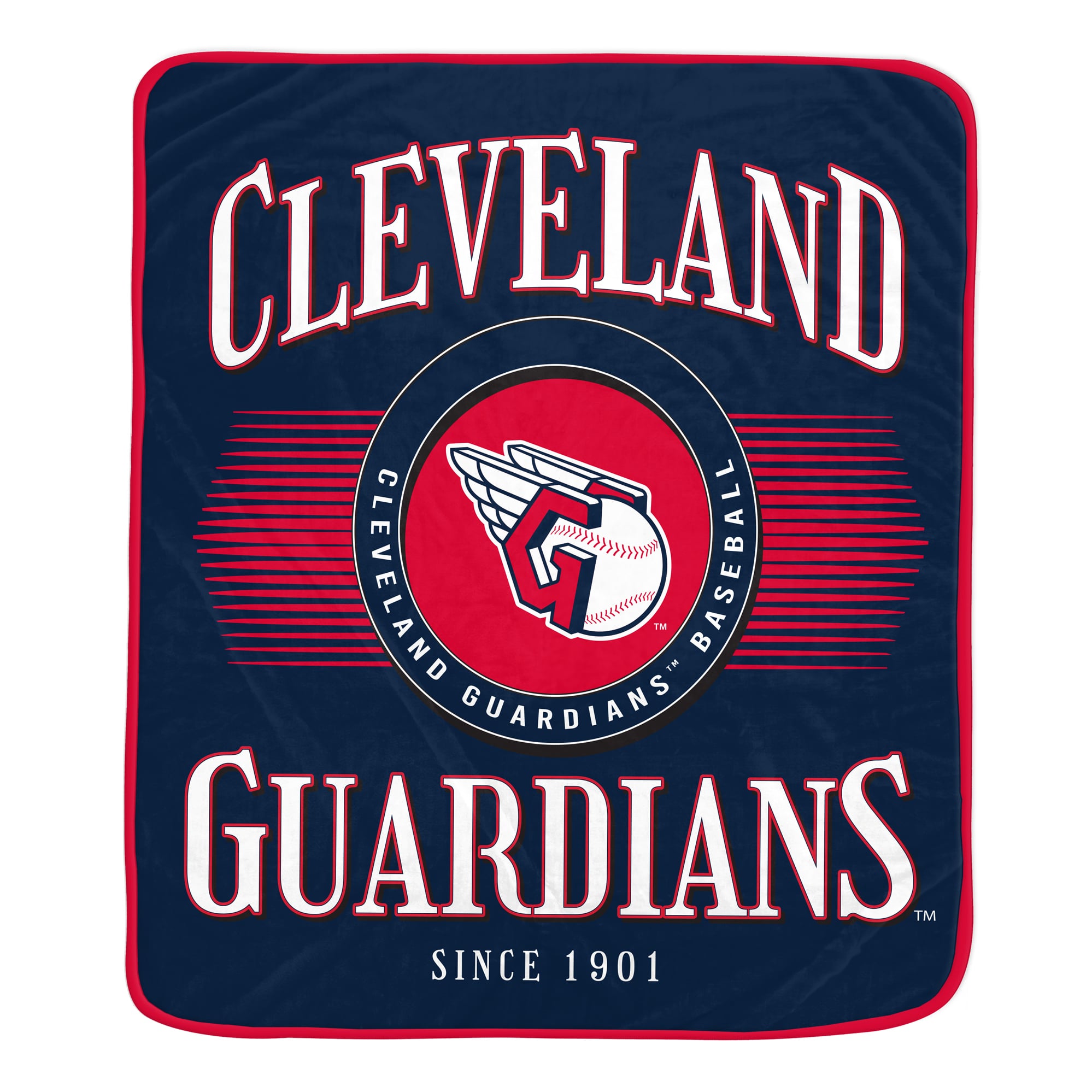 Pegasus Cleveland Guardians Spotlight Arch 60" x 70" Ultra Soft Throw Blanket