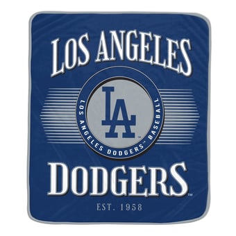 "Pegasus Los Angeles Dodgers Spotlight Arch 60"" x 70"" Ultra Soft Throw Blanket"