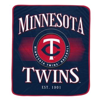 "Pegasus Minnesota Twins Spotlight Arch 60"" x 70"" Ultra Soft Throw Blanket"