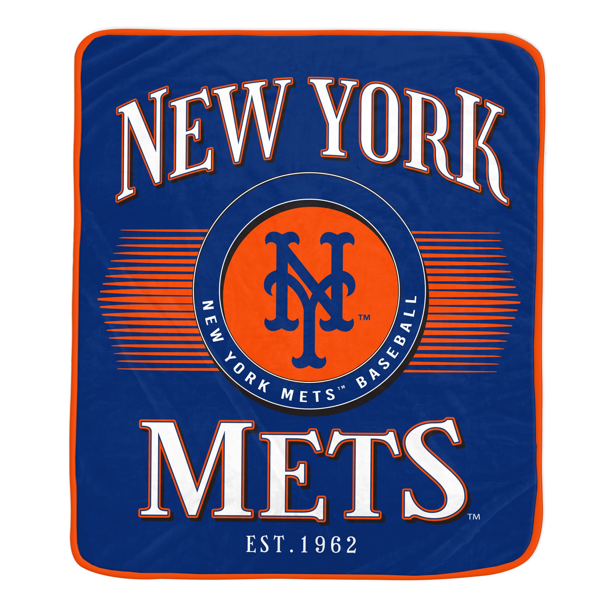 Pegasus New York Mets Spotlight Arch 60" x 70" Ultra Soft Throw Blanket