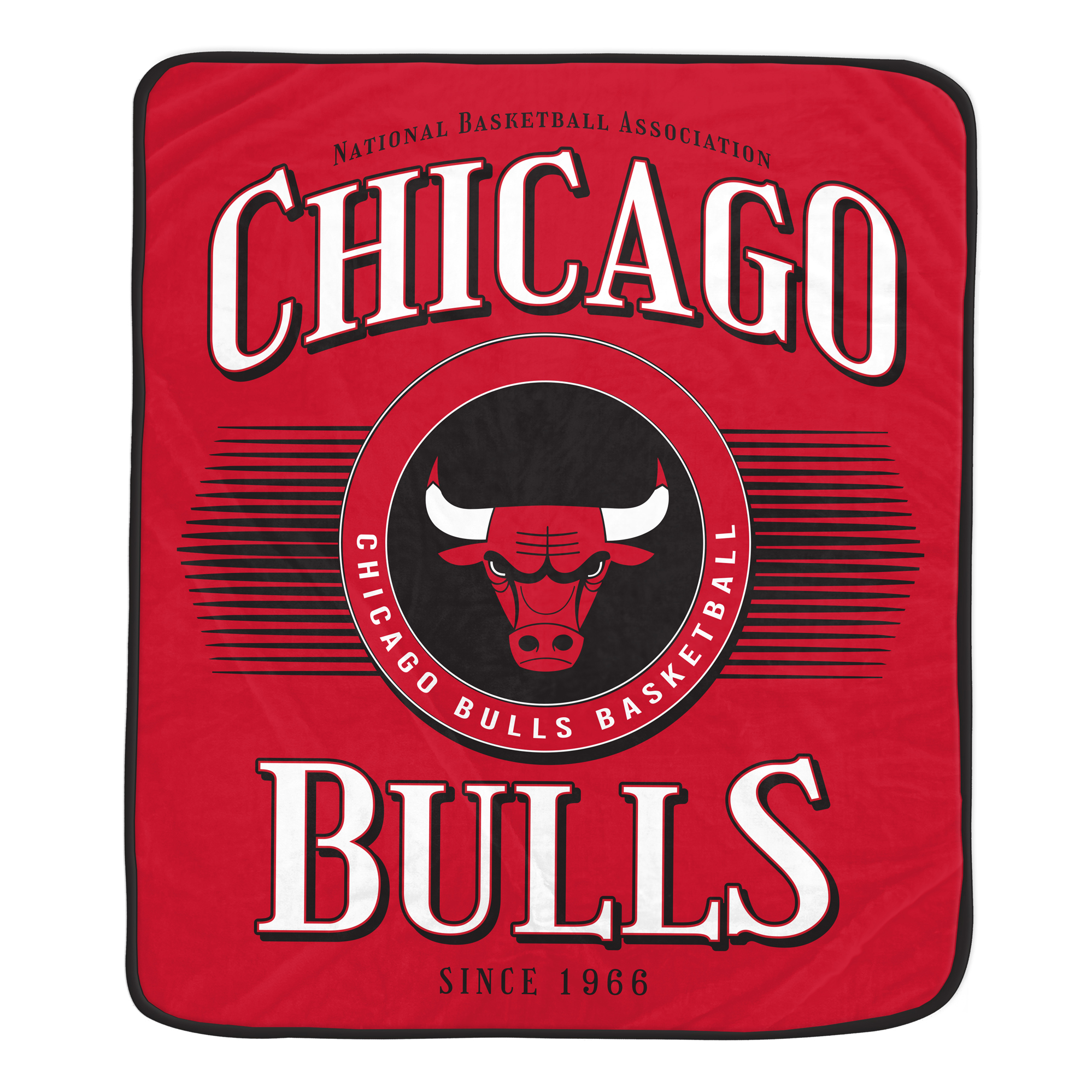 Pegasus Chicago Bulls Spotlight Arch 60" x 70" Ultra Soft Throw Blanket
