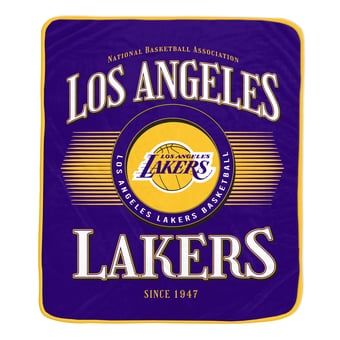 Pegasus Los Angeles Lakers Spotlight Arch 60" x 70" Ultra Soft Throw Blanket