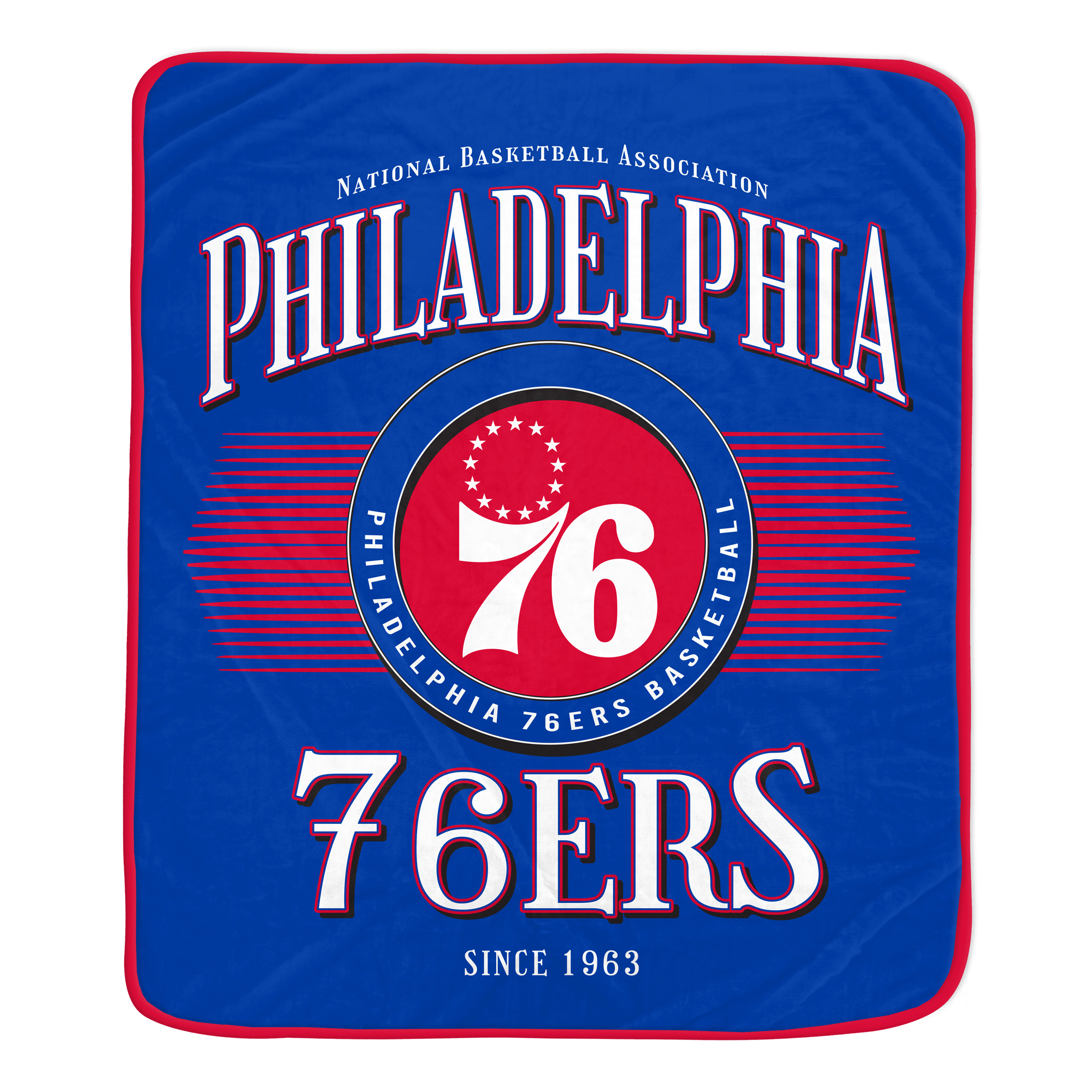 Pegasus Philadelphia 76ers Spotlight Arch 60" x 70" Ultra Soft Throw Blanket