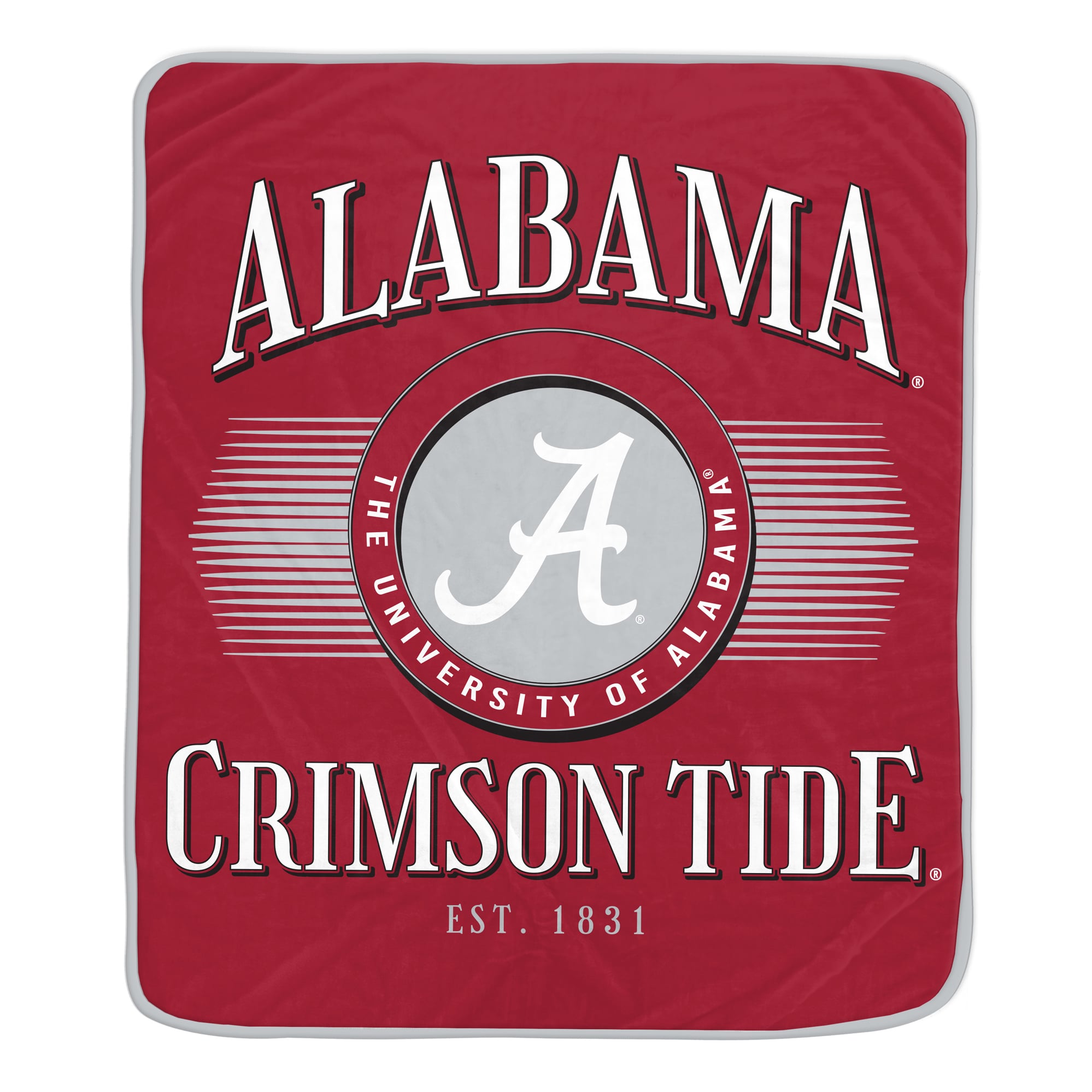 Pegasus Alabama Crimson Tide Spotlight Arch 60" x 70" Ultra Soft Throw Blanket