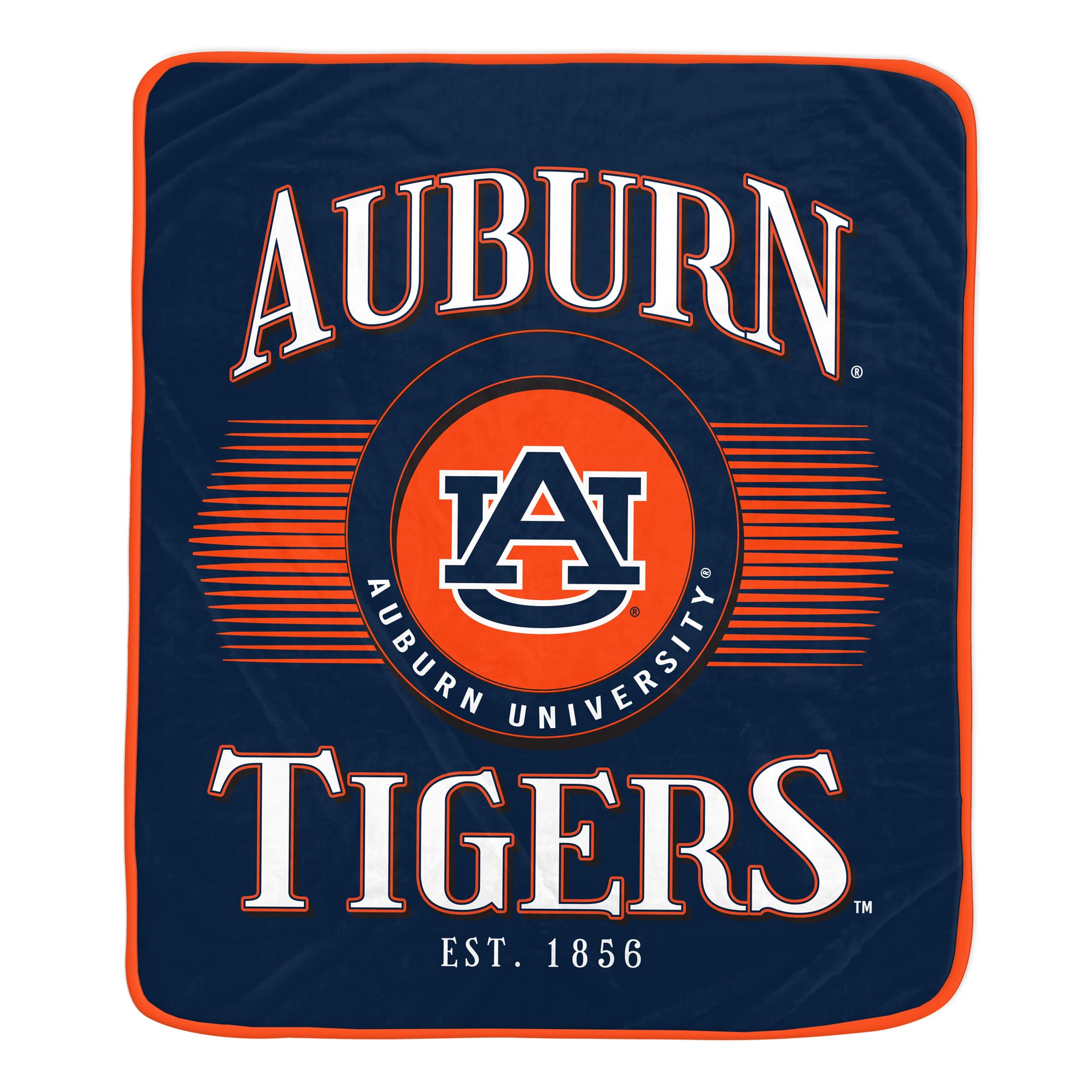 Pegasus Auburn Tigers Spotlight Arch 60" x 70" Ultra Soft Throw Blanket