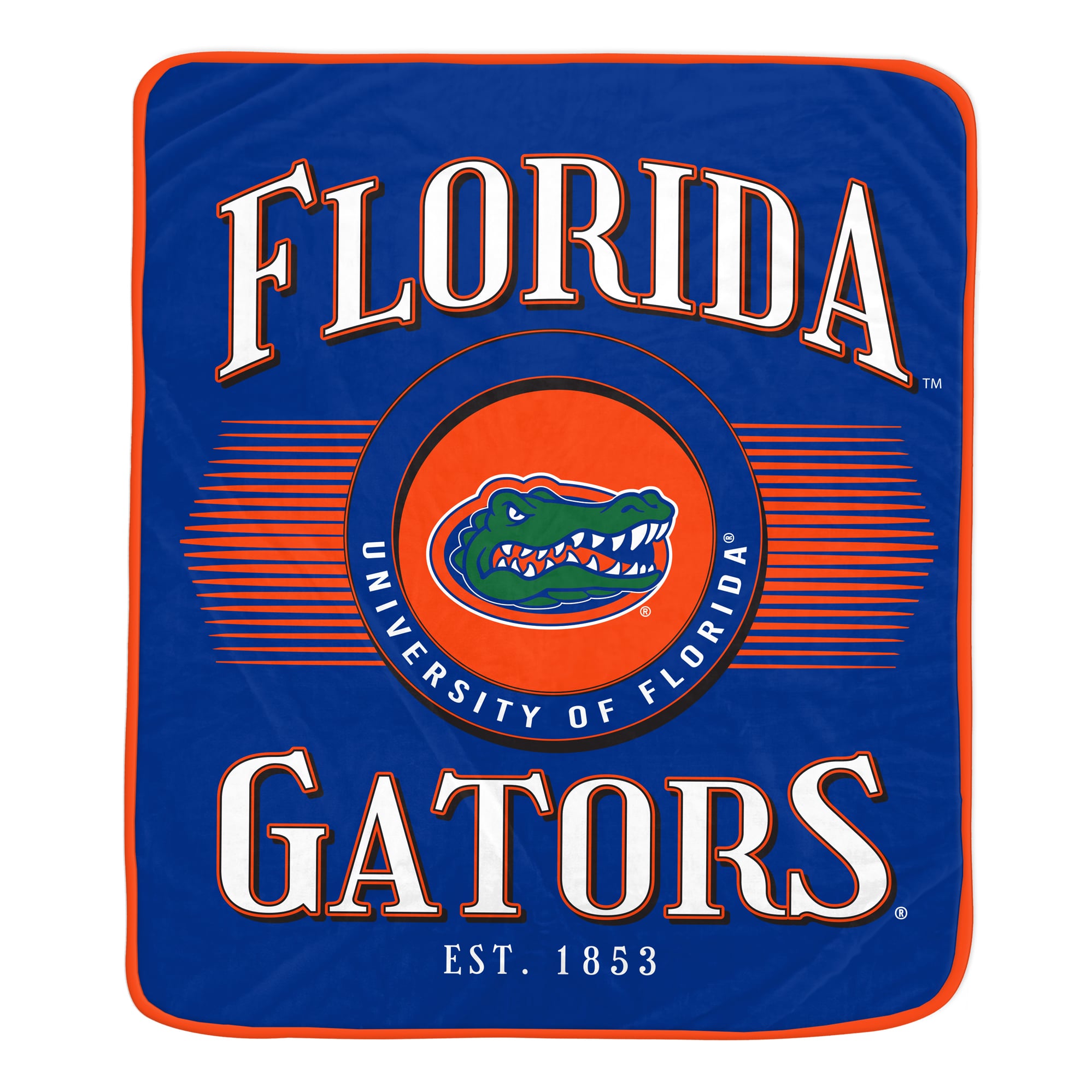 Pegasus Florida Gators Spotlight Arch 60" x 70" Ultra Soft Throw Blanket