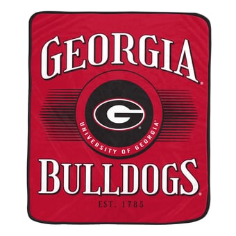 "Pegasus Georgia Bulldogs Spotlight Arch 60"" x 70"" Ultra Soft Throw Blanket"