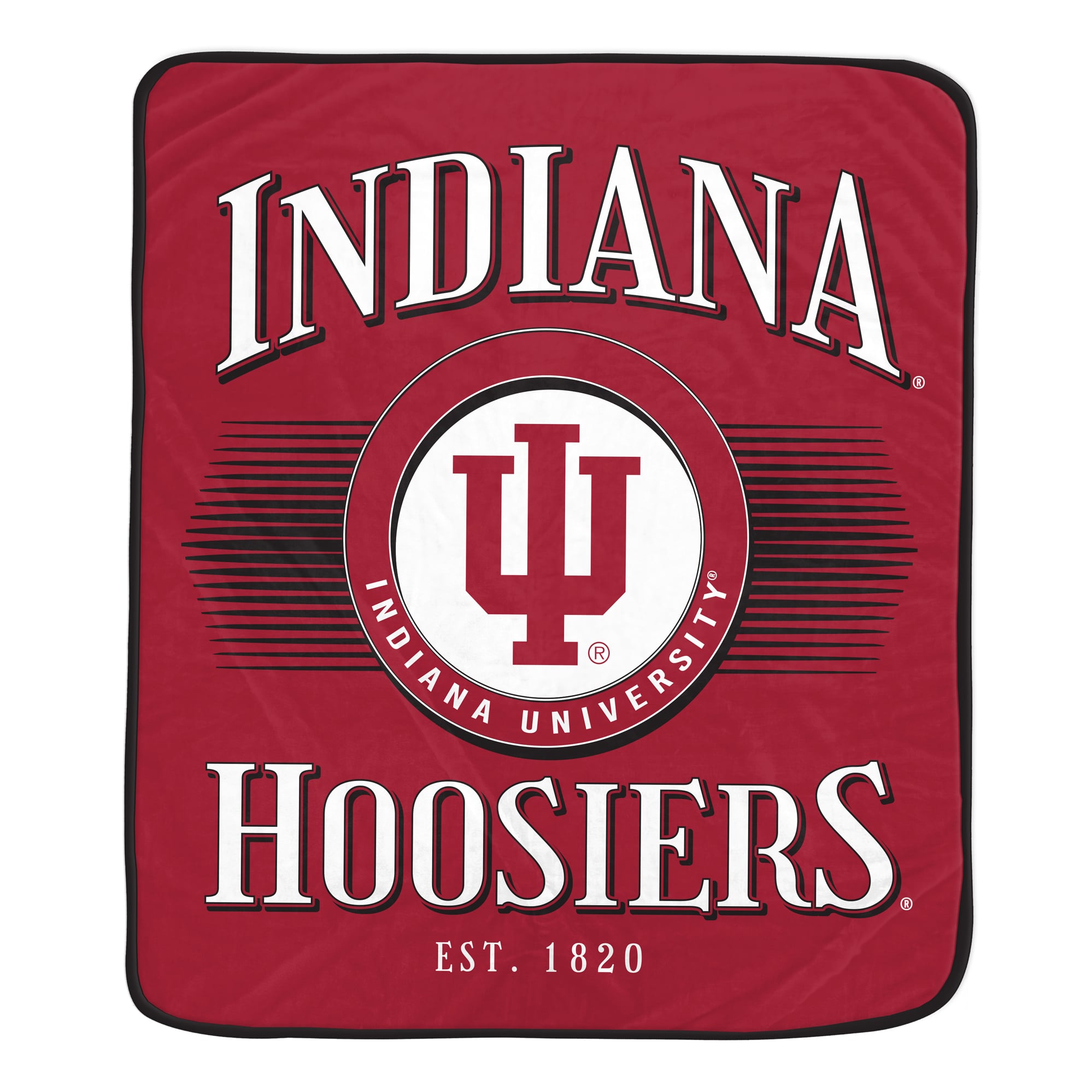 Pegasus Indiana Hoosiers Spotlight Arch 60" x 70" Ultra Soft Throw Blanket