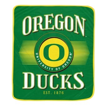 Pegasus Oregon Ducks Spotlight Arch 60" x 70" Ultra Soft Throw Blanket