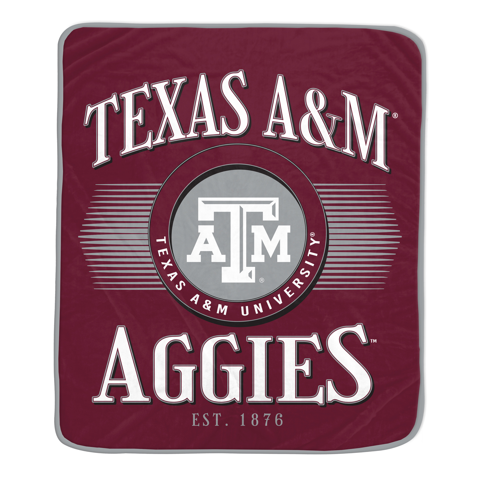 Pegasus Texas A&M Aggies Spotlight Arch 60" x 70" Ultra Soft Throw Blanket