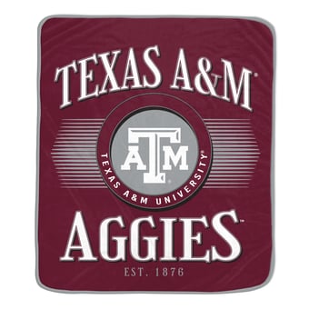 "Pegasus Texas A&M Aggies Spotlight Arch 60"" x 70"" Ultra Soft Throw Blanket"