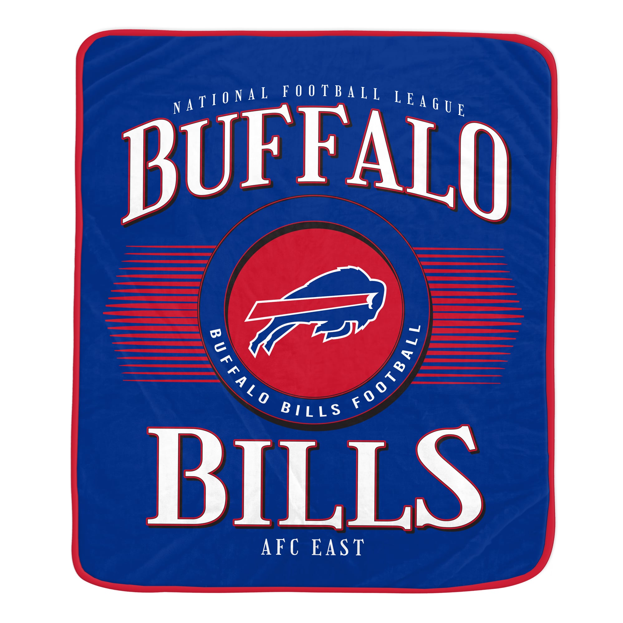 Pegasus Buffalo Bills Spotlight Arch 60" x 70" Ultra Soft Throw Blanket