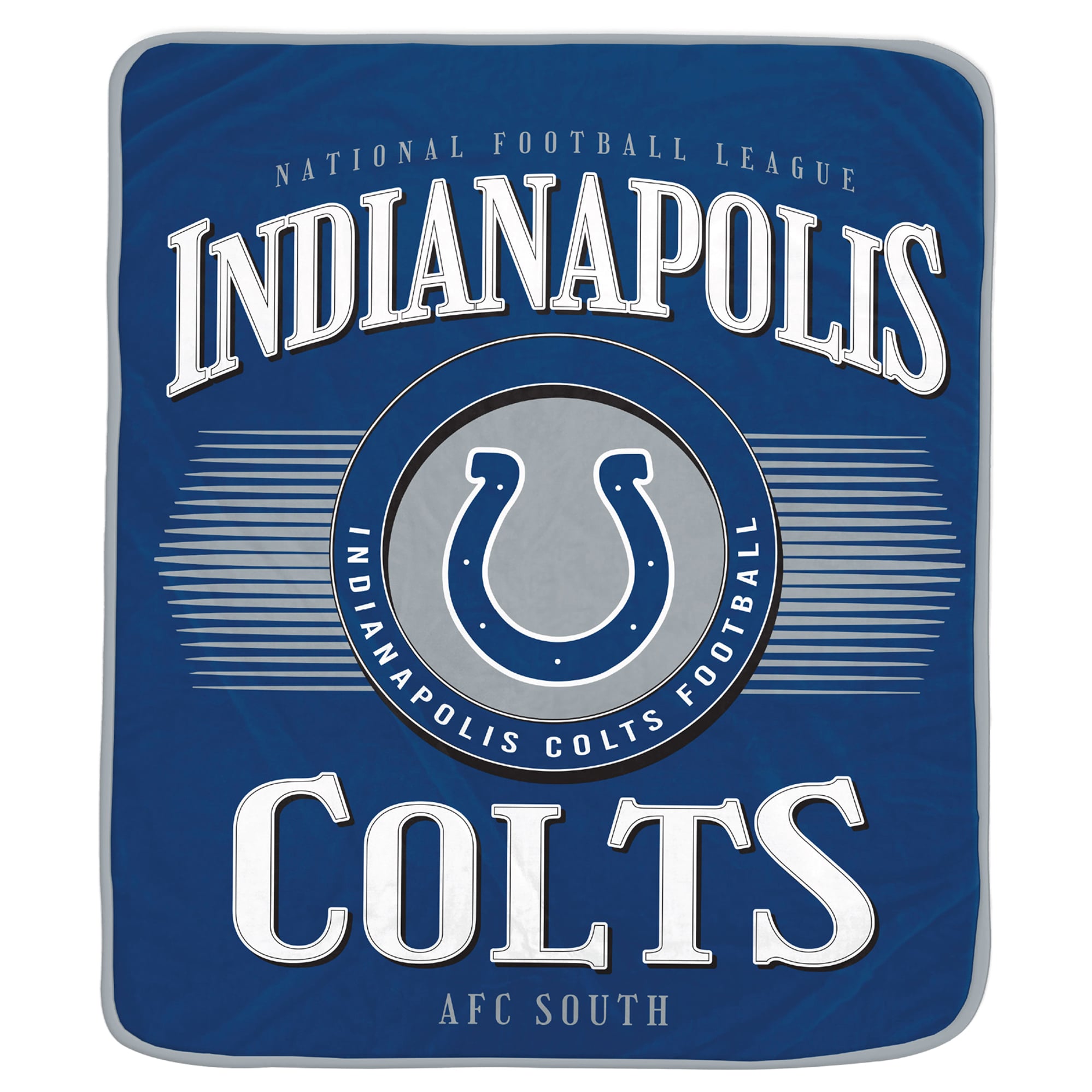 Pegasus Indianapolis Colts Spotlight Arch 60" x 70" Ultra Soft Throw Blanket