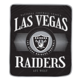 "Pegasus Las Vegas Raiders Spotlight Arch 60"" x 70"" Ultra Soft Throw Blanket"