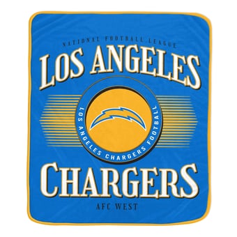 Pegasus Los Angeles Chargers Spotlight Arch 60" x 70" Ultra Soft Throw Blanket