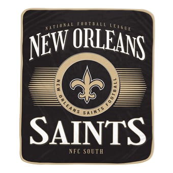 Pegasus New Orleans Saints Spotlight Arch 60" x 70" Ultra Soft Throw Blanket