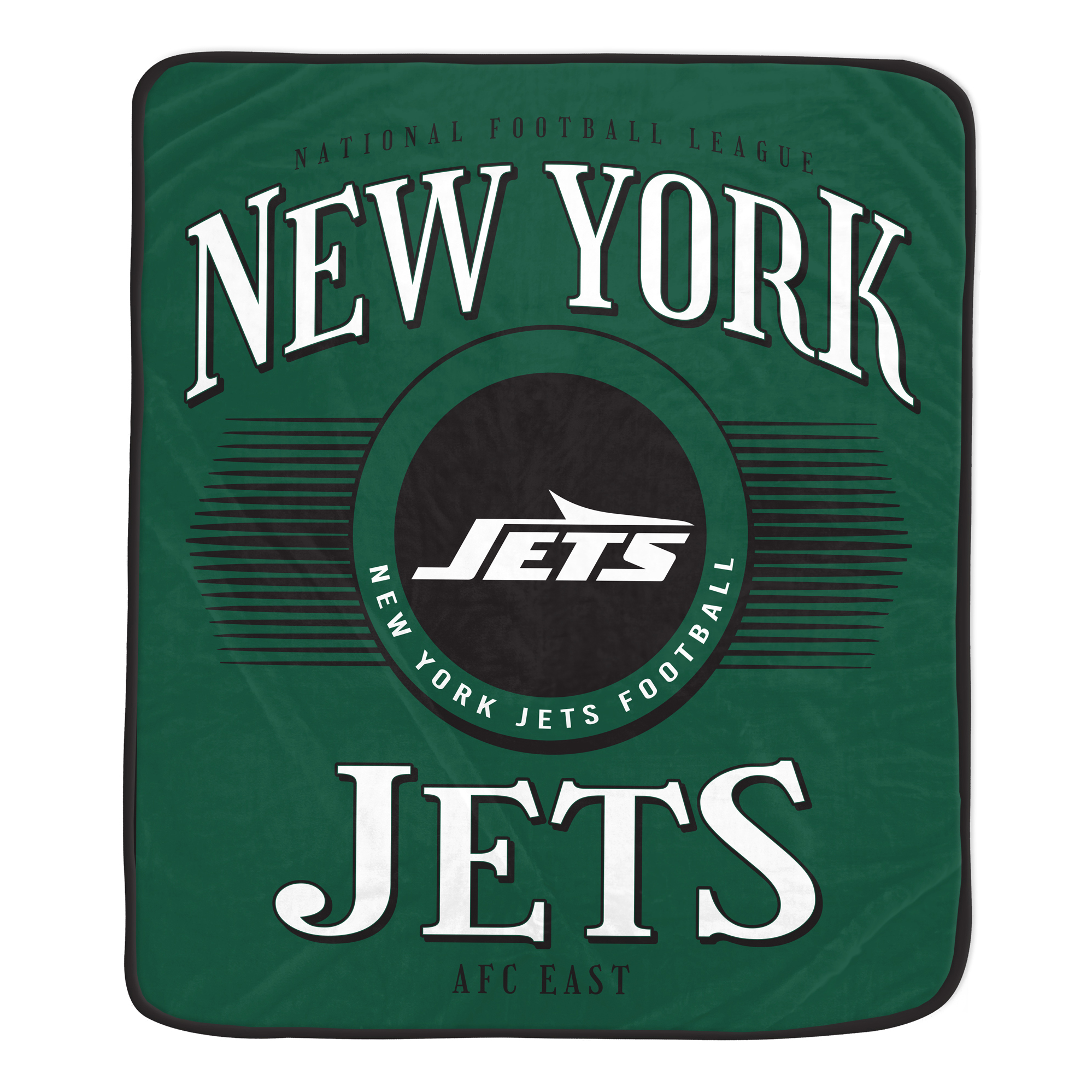Pegasus New York Jets Spotlight Arch 60" x 70" Ultra Soft Throw Blanket