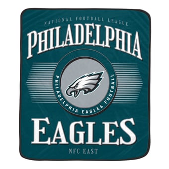 "Pegasus Philadelphia Eagles Spotlight Arch 60"" x 70"" Ultra Soft Throw Blanket"