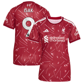 Women's adidas Alexander Isak Red Liverpool 2026/27 Home Replica Jersey