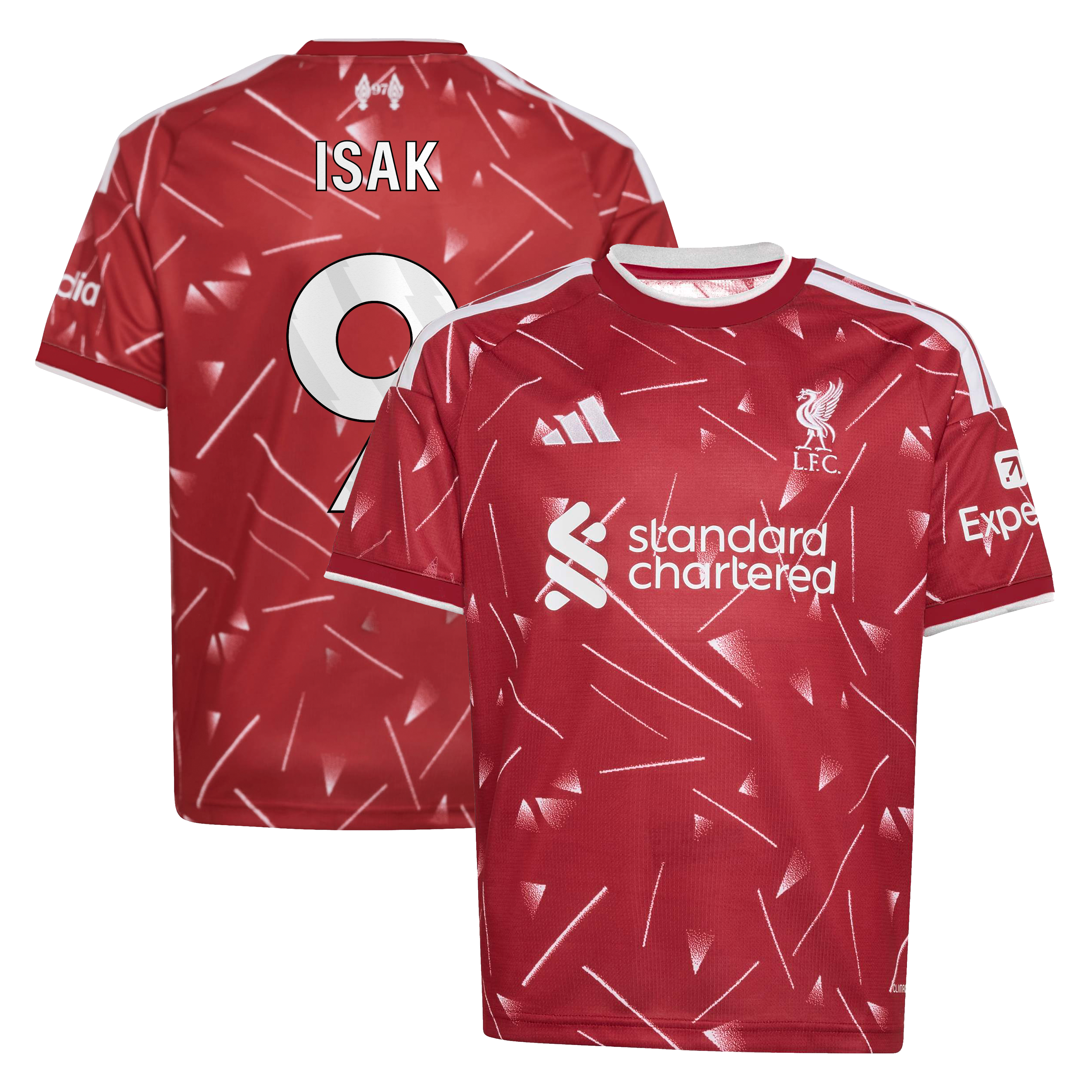 Youth adidas Alexander Isak Red Liverpool 2026/27 Home Replica Jersey
