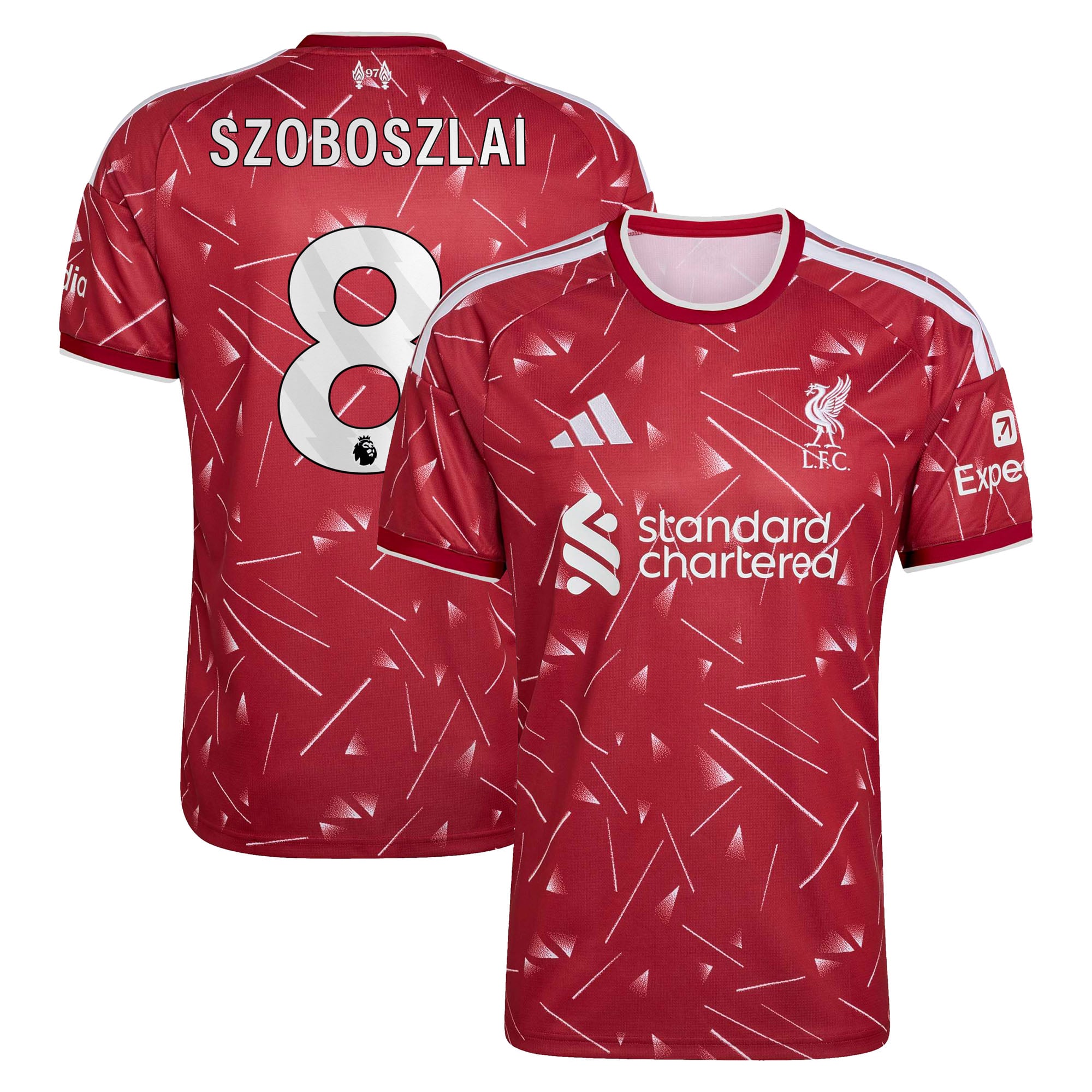 Men's adidas Dominik Szoboszlai Red Liverpool 2026/27 Home Replica Jersey