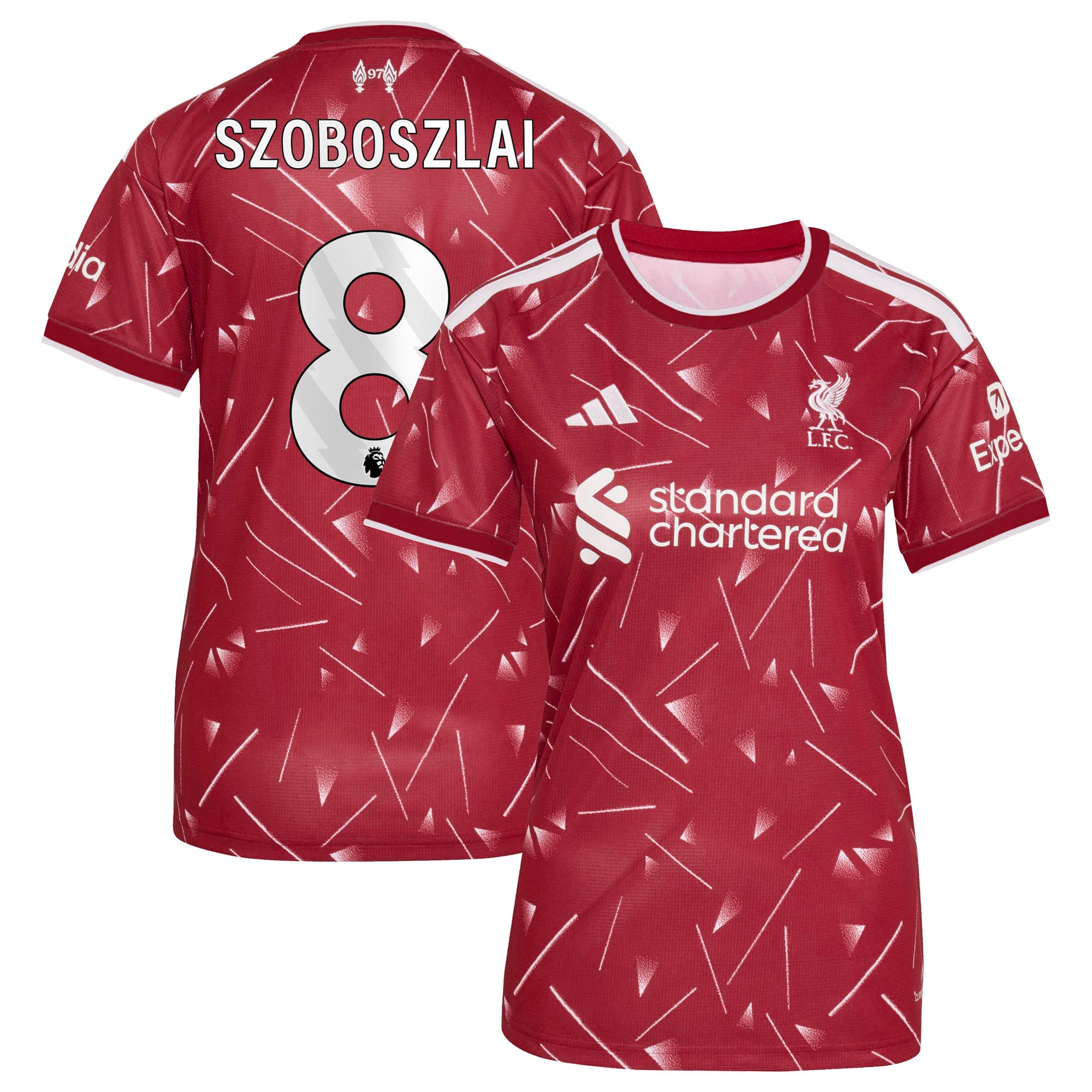 Women's adidas Dominik Szoboszlai Red Liverpool 2026/27 Home Replica Jersey