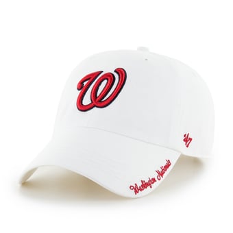 Women's '47 White Washington Nationals Miata Adjustable Hat