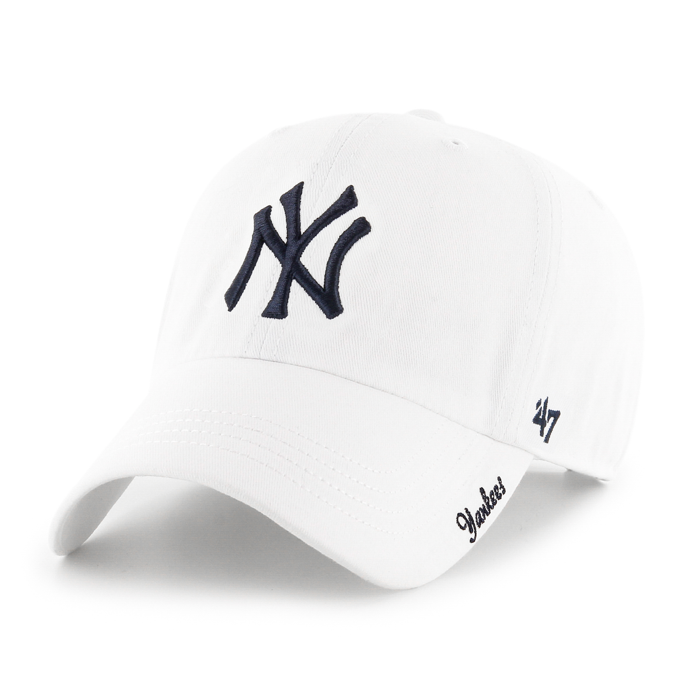 Women's '47 White New York Yankees Miata Adjustable Hat