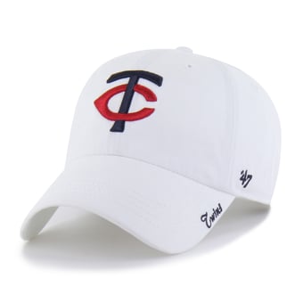 Women's '47 White Minnesota Twins Miata Adjustable Hat