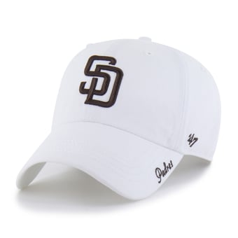 Women's '47 White San Diego Padres Miata Adjustable Hat