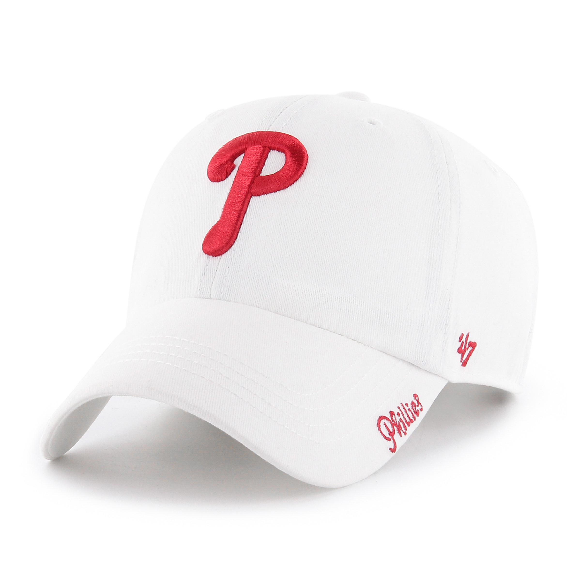 Women's '47 White Philadelphia Phillies Miata Adjustable Hat