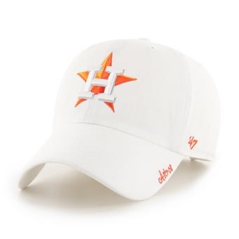 Women's '47 White Houston Astros Miata Adjustable Hat