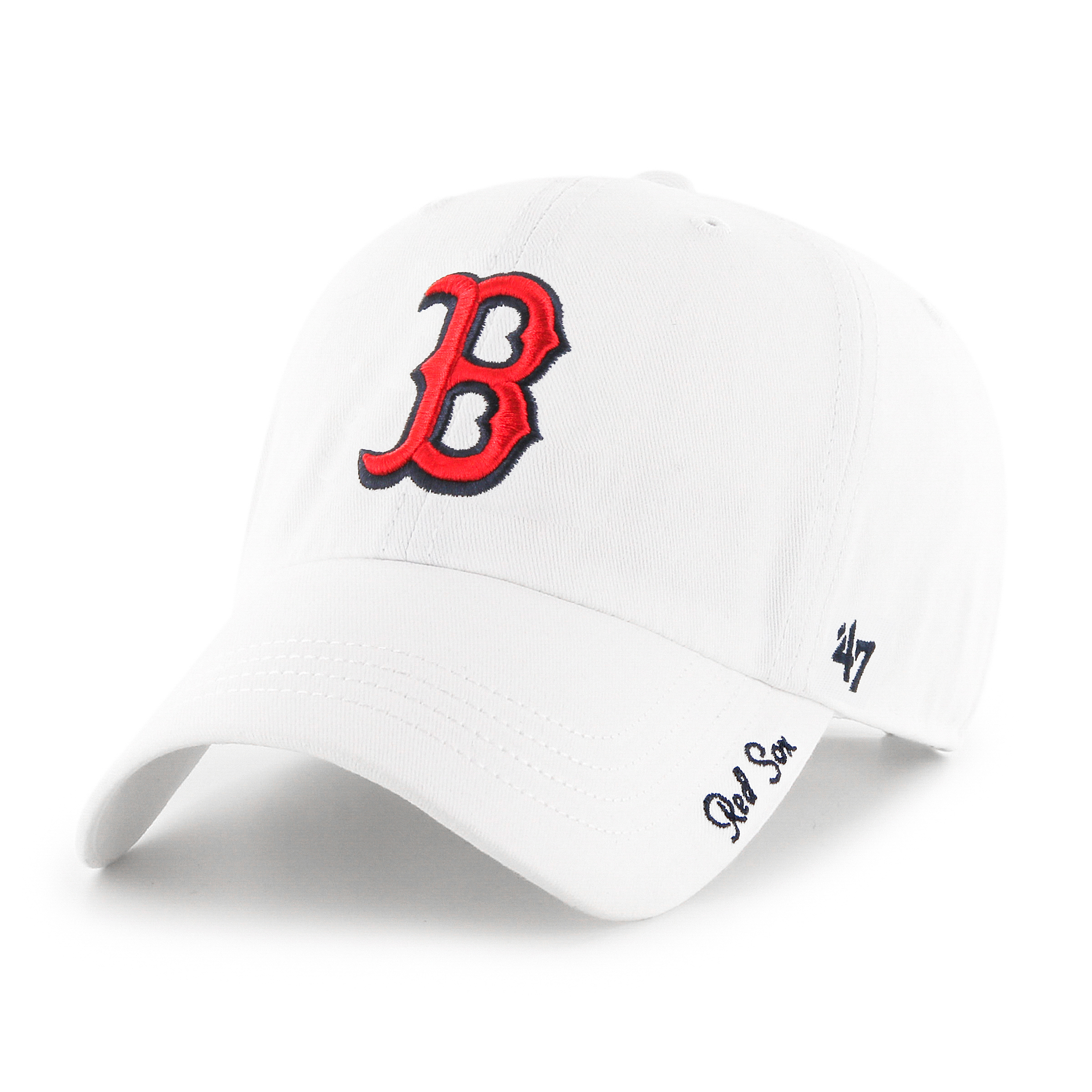 Women's '47 White Boston Red Sox Miata Adjustable Hat