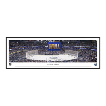 Buffalo Sabres 2026 Stanley Cup Playoffs 40.25'' x 13.75'' Standard Frame Panoramic