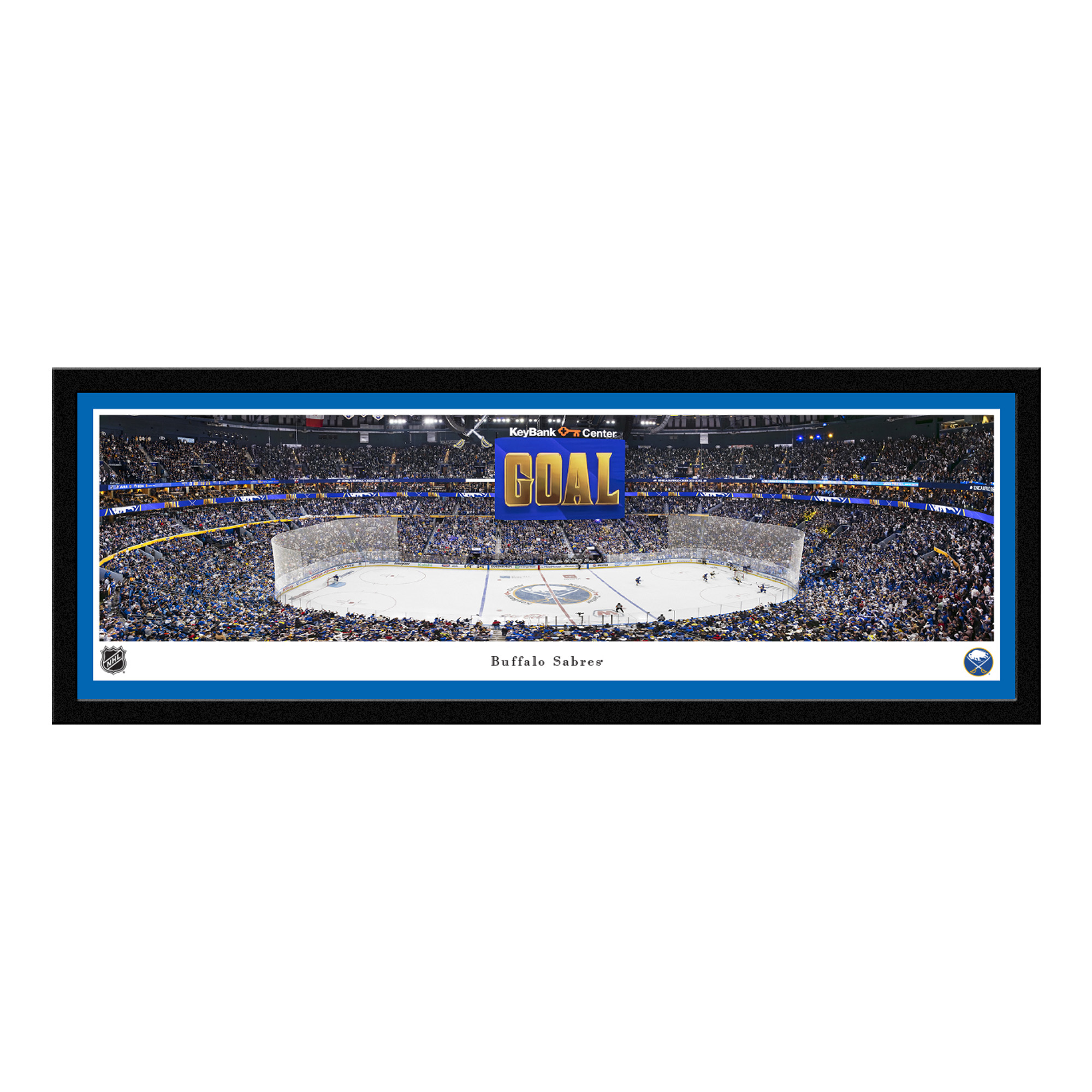 Buffalo Sabres 2026 Stanley Cup Playoffs 41.5" x 15" Select Frame