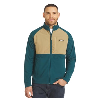 Men's Darius Rucker Collection by Fanatics  Midnight Green/Tan Philadelphia Eagles Full-Zip Raglan Jacket