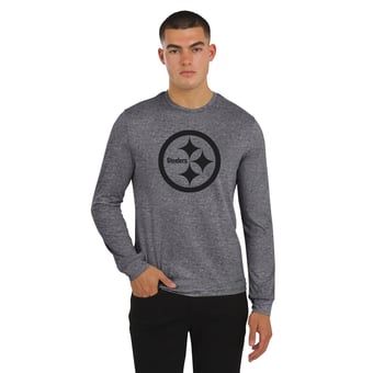 Men's J. Palmer  Charcoal Pittsburgh Steelers Four Down Long Sleeve T-Shirt