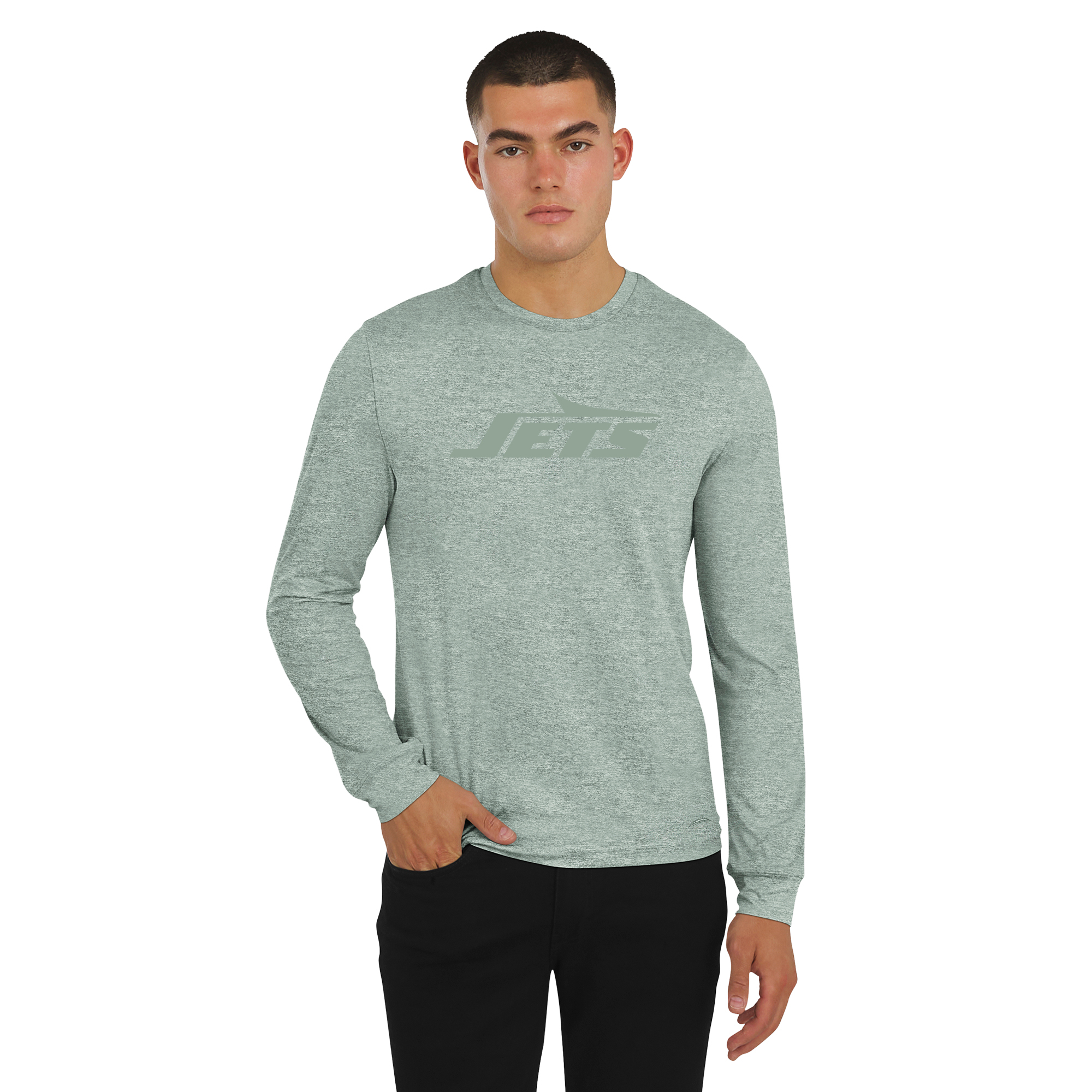 Men's J. Palmer  Green New York Jets Four Down Long Sleeve T-Shirt
