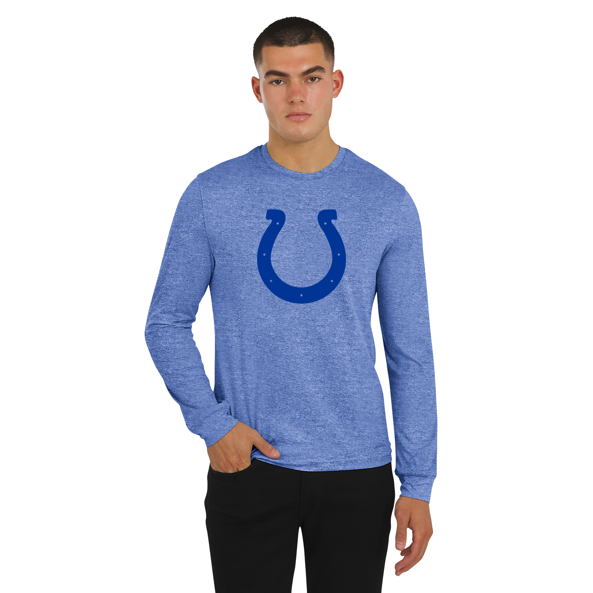 Men's J. Palmer Royal Indianapolis Colts Four Down Long Sleeve T-Shirt