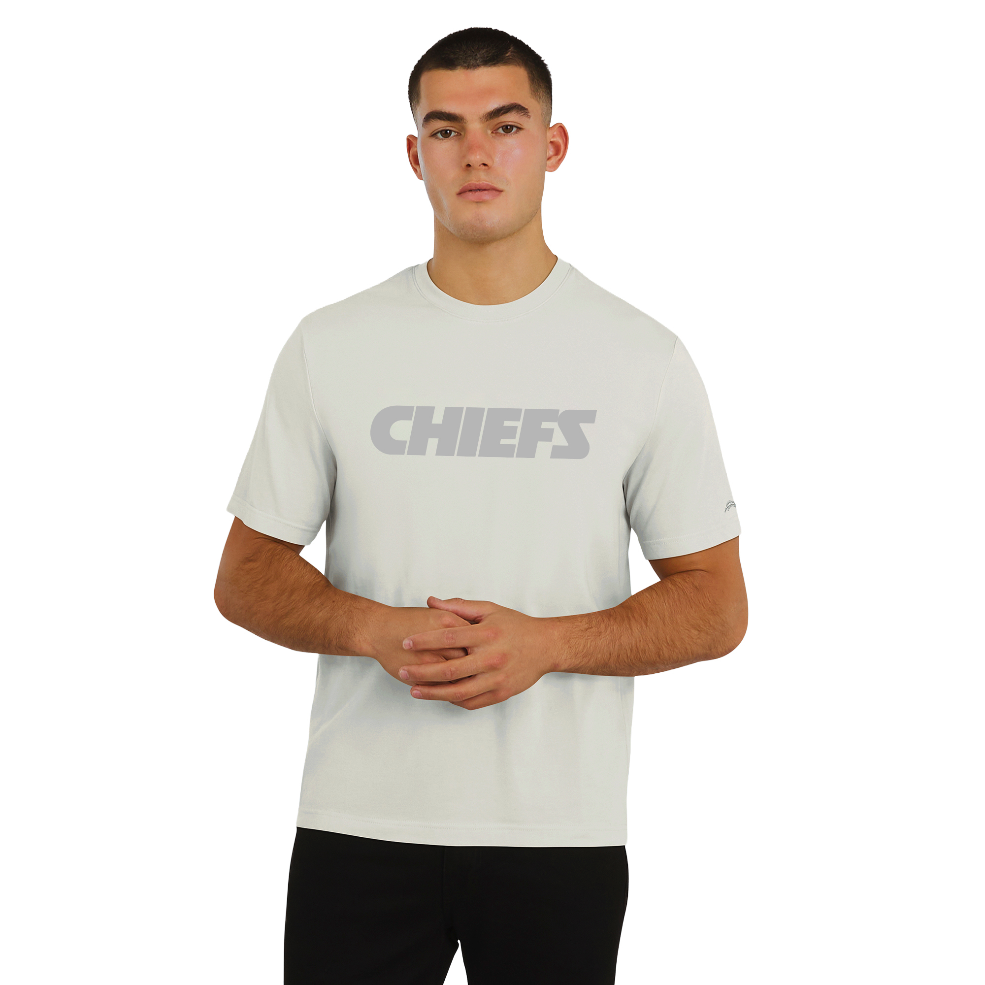 Men's J. Palmer  Stone Kansas City Chiefs Play Action Tri-Blend T-Shirt