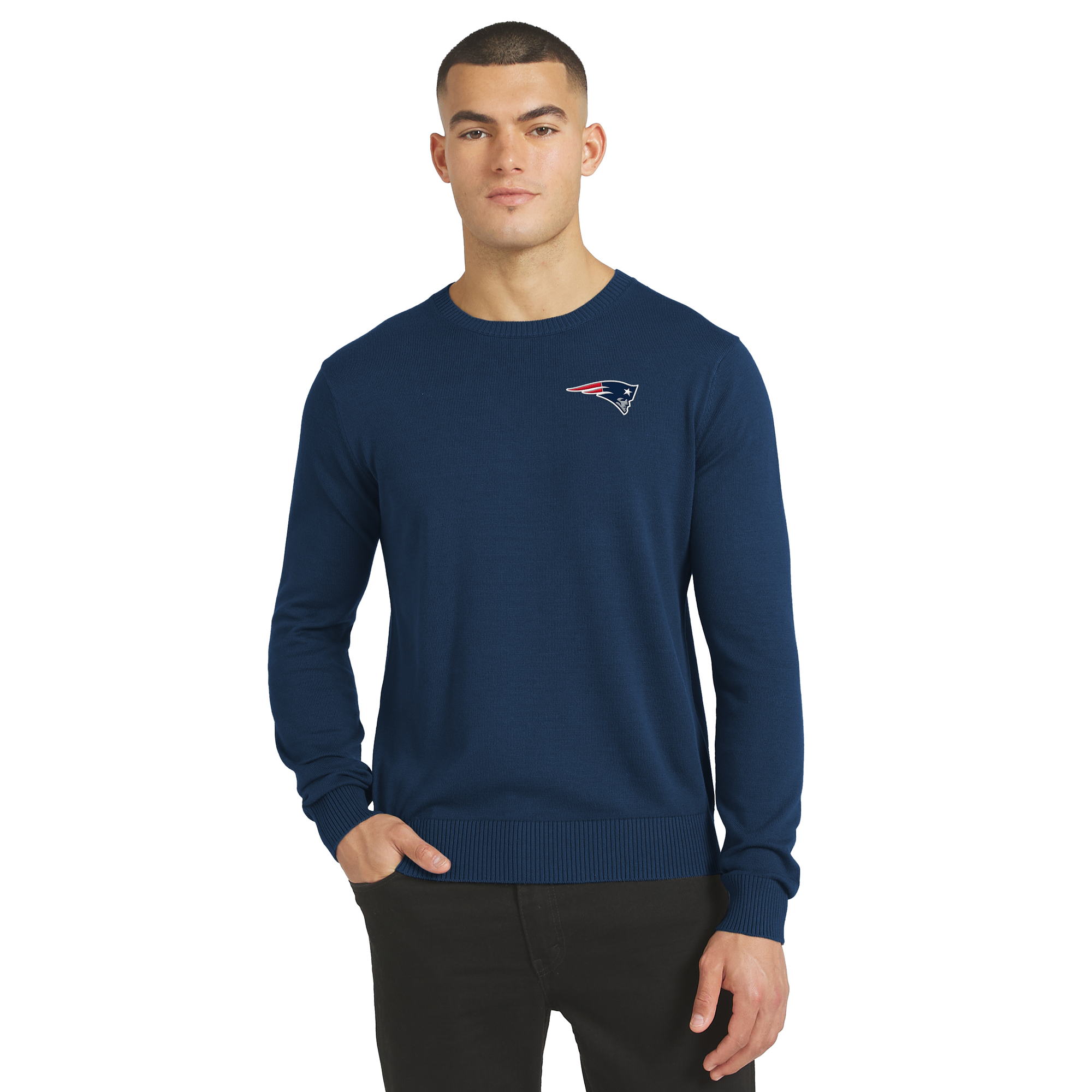 Men's J. Palmer  Navy New England Patriots Sweater