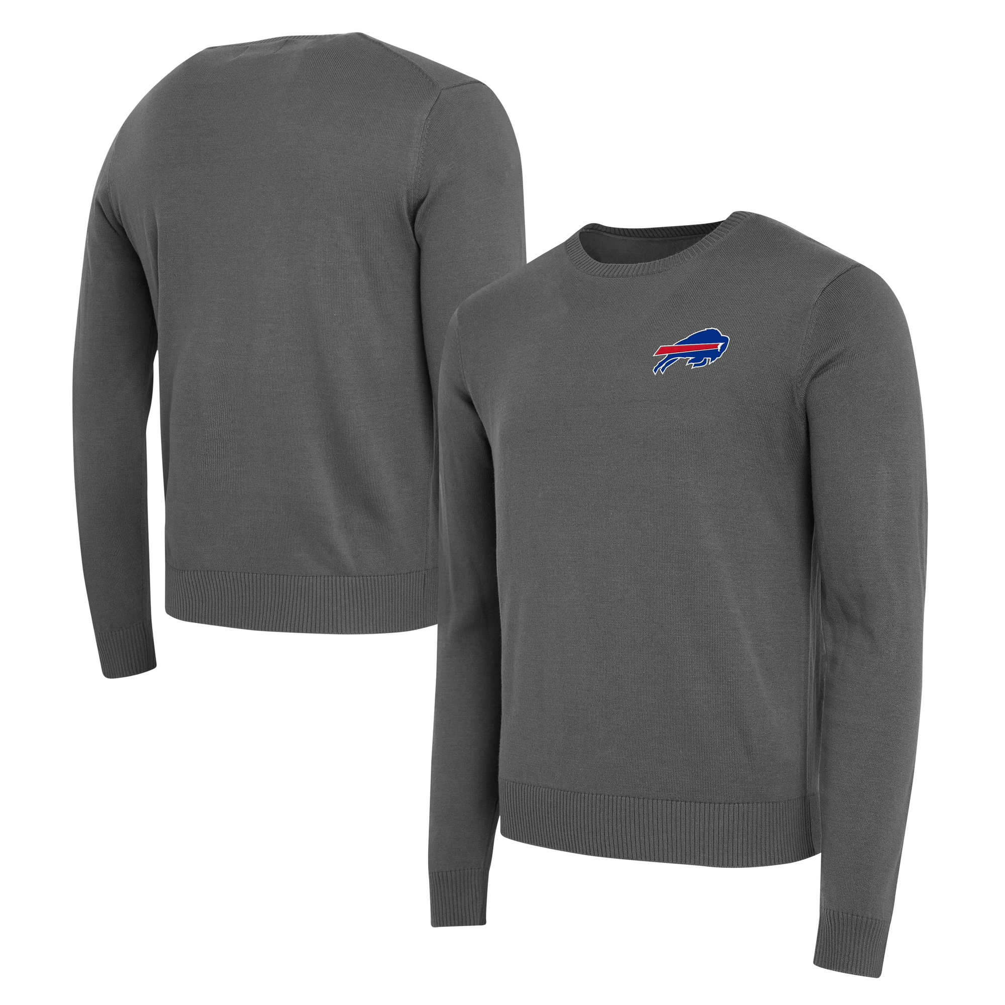 Men's J. Palmer  Charcoal Buffalo Bills Sweater