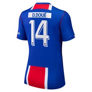 Maillot Domicile Stadium PSG Nike 26/27 - Femme - Flocage Coupe D. Doué 14, vue 4