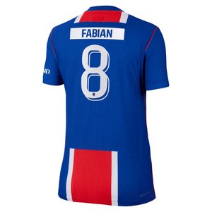 Maillot Domicile Match PSG Nike Aero-FIT 26/27 - Femme - Flocage Coupe Fabian 8, vue 4