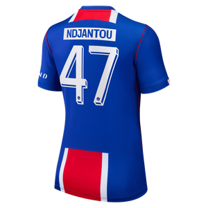 Maillot Domicile Stadium PSG Nike 26/27 - Femme - Flocage Coupe Ndjantou 47, vue 4