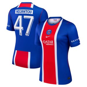 Maillot Domicile Stadium PSG Nike 26/27 - Femme - Flocage Coupe Ndjantou 47, vue 1