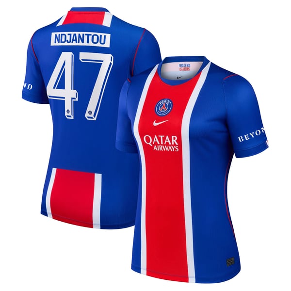 Maillot Domicile Stadium PSG Nike 26/27 - Femme - Flocage Coupe Ndjantou 47
