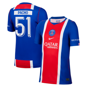 Maillot Domicile Stadium PSG Nike 26/27 - Enfant - Flocage Coupe Pacho 51, vue 2