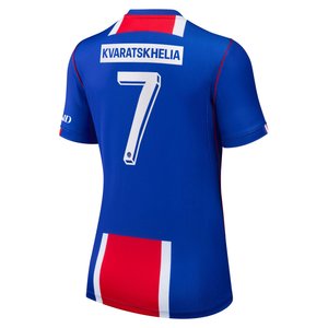 Maillot Domicile Stadium PSG Nike 26/27 - Femme - Flocage Coupe Kvaratskhelia 7, vue 4